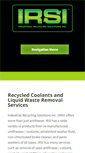 Mobile Screenshot of industrialrecyclingsolutions.com